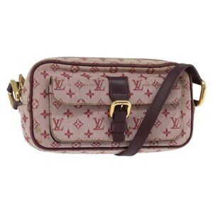 Authentic LOUIS VUITTON Monogram Mini Juliet MM Shoulder Bag Red M92219 LV